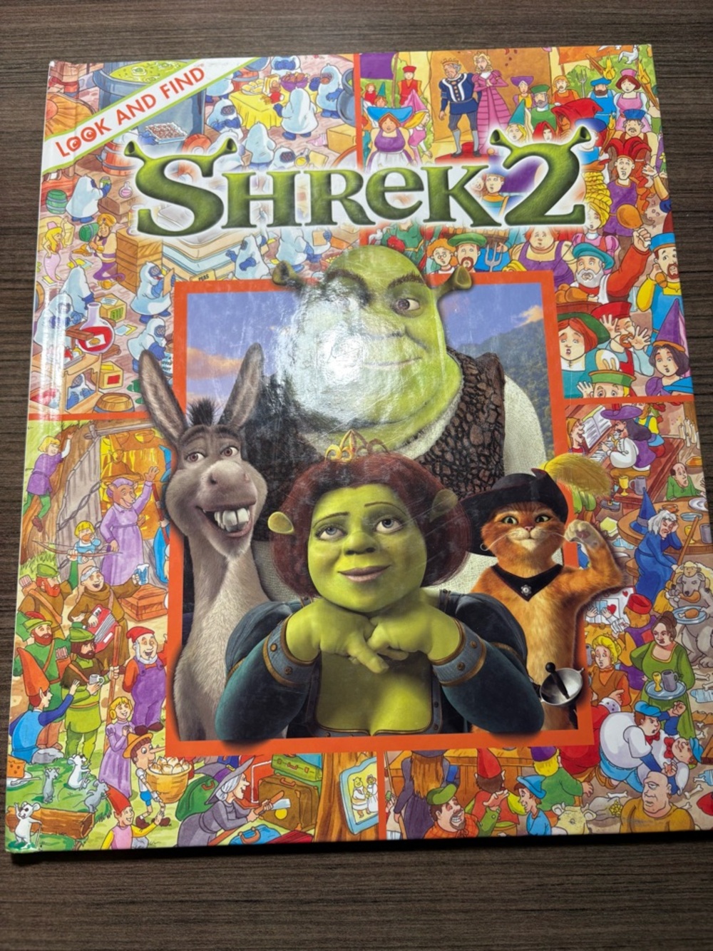 Shrek 2 Look and Find Book good condition